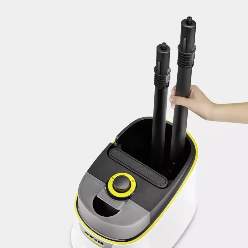 Cilindrinis garų valytuvas Kärcher SC 4 Deluxe — 1,3 L talpa, 2200 W, 4 bar garų slėgis