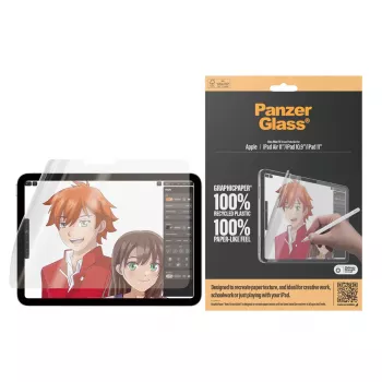 PanzerGlass ® GraphicPaper® ekrano apsauga iPad Air 11'' (2024-2026) | iPad 11'' (2025-2026) | iPad 10.9'' (2022) | Ultra-Wide Fit