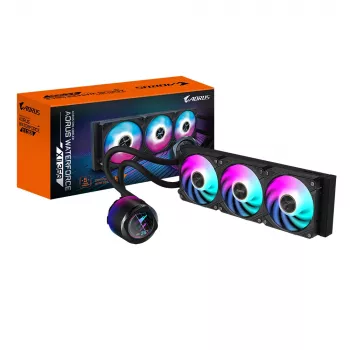 Vandens aušintuvas GIGABYTE AORUS WATERFORCE X II 360 3x120mm ARGB ventiliatoriais