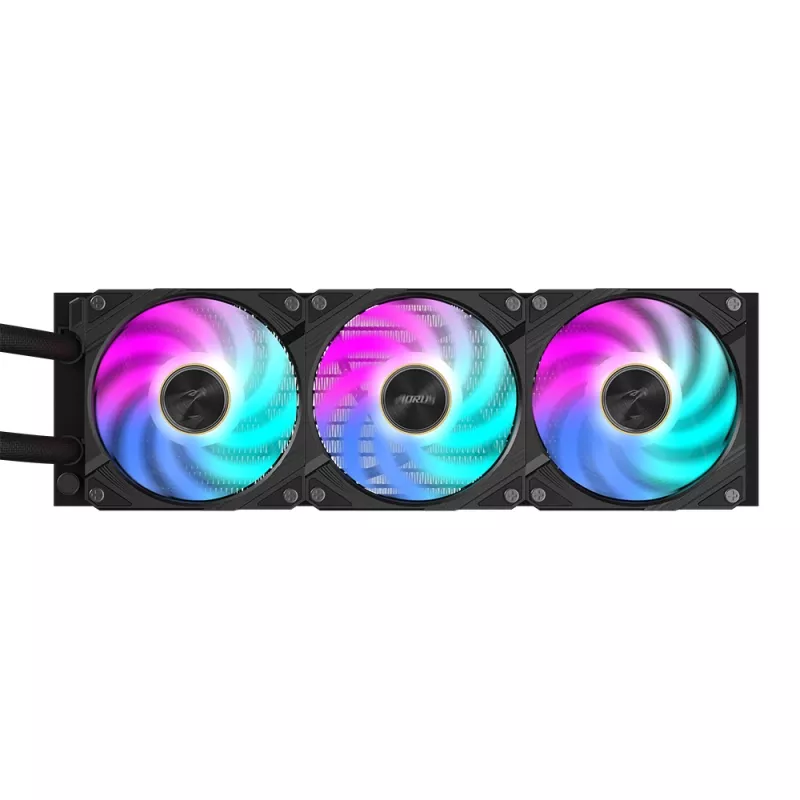 Vandens aušintuvas GIGABYTE AORUS WATERFORCE X II 360 3x120mm ARGB ventiliatoriais
