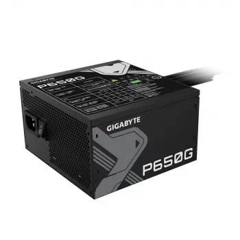 GIGABYTE GP-P650G maitinimo blokas 650 W 20+4 pin ATX ATX juodas