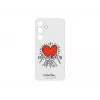 Samsung Flipsuit Case EF-MS921CWEGWW dėklas su atverčiamu dangteliu Galaxy S24, baltas