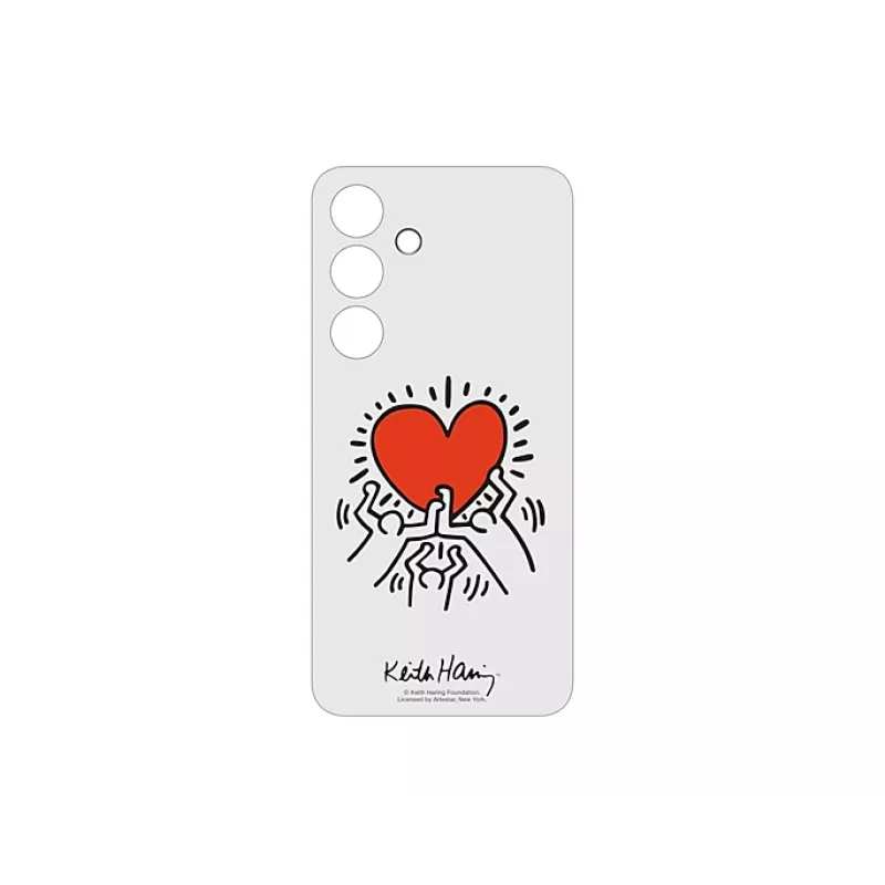 Samsung Flipsuit Case EF-MS921CWEGWW dėklas su atverčiamu dangteliu Galaxy S24, baltas