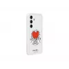 Samsung Flipsuit Case EF-MS921CWEGWW dėklas su atverčiamu dangteliu Galaxy S24, baltas