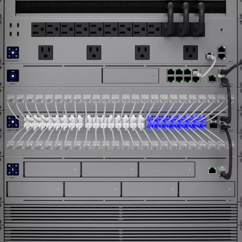 UBIQUITI NETWORKS UniFi Switch USW-PRO-MAX-48 48 prievadų PoE++ valdomas jungiklis