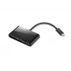 Lenovo GX91L84354 USB 3.2 Gen 1 tipo C 4 prievadų USB šakotuvas, 625 Mbit/s, juodas