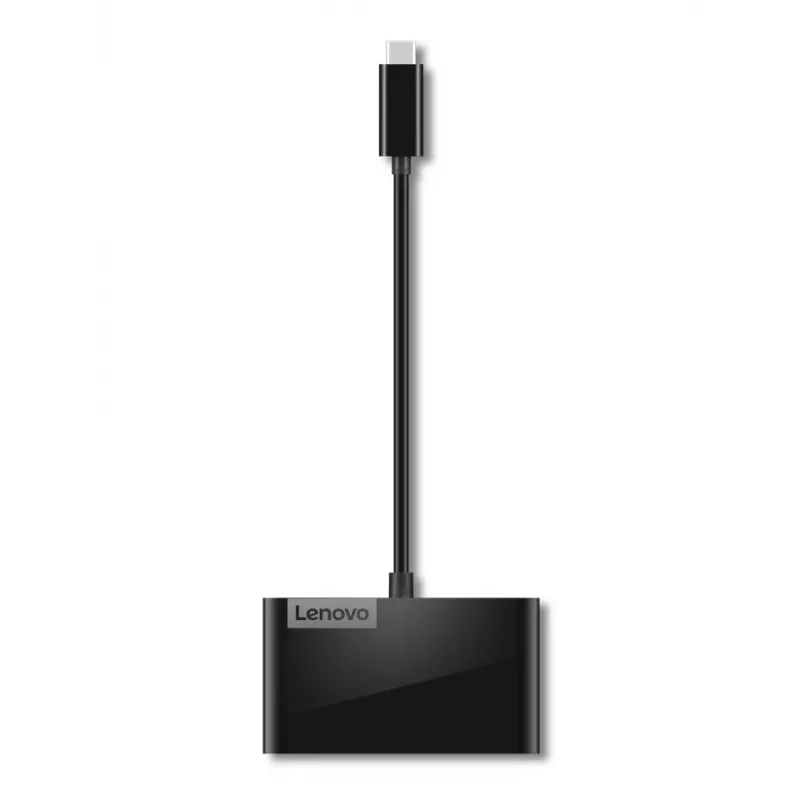 Lenovo GX91L84354 USB 3.2 Gen 1 tipo C 4 prievadų USB šakotuvas, 625 Mbit/s, juodas