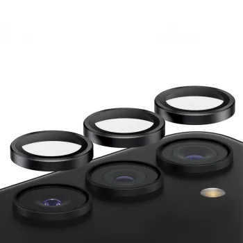 PanzerGlass ® Hoops® kameros objektyvo apsauga Black Samsung Galaxy S24 | S23 | S23+