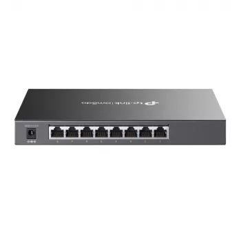 TP-Link Omada 8 prievadų Gigabit valdomas jungiklis su 4 PoE+ prievadais, L2/L2+, montavimas į stelažą