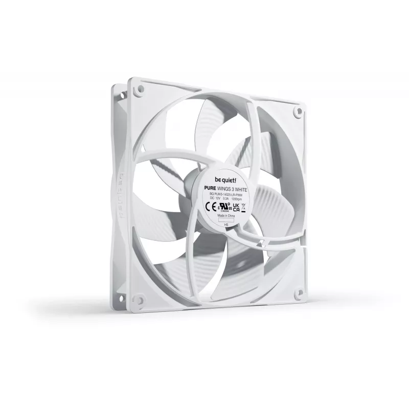 be quiet! Pure Wings 3 140mm PWM White kompiuterio ventiliatorius 14 cm 1 vnt.