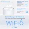 TP-Link Deco X10-4G 4G+ AX1500 viso namo „Mesh“ WiFi 6 šliuzas, baltas