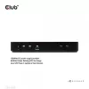 CLUB3D CSV-1585 DisplayPort / HDMI KVM stotelė su 4K60Hz, USB Type-C įvadams