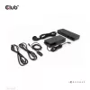 CLUB3D CSV-1585 DisplayPort / HDMI KVM stotelė su 4K60Hz, USB Type-C įvadams