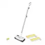 Garų šluotra Karcher SC 1 UPRIGHT, 0,2 L bakas, 1300 W, 30 m²/h, 2,1 kg, balta/juoda
