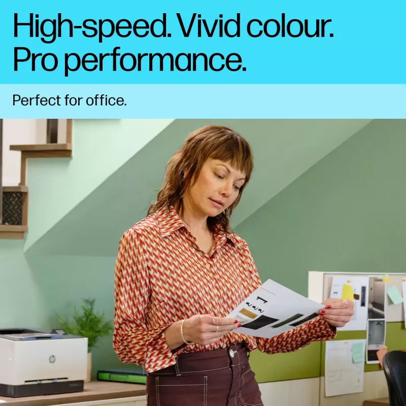 HP Color LaserJet Pro 3202dw spalvotas lazerinis spausdintuvas, A4, 25 ppm, dvipusis spausdinimas