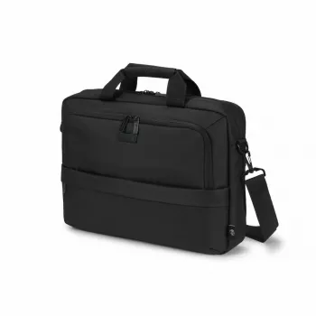 DICOTA Eco Top Traveller Core kuprinė nešiojamam kompiuteriui 15-17.3 col. - Juoda / 300d 100% perdirbtas PET poliesteris