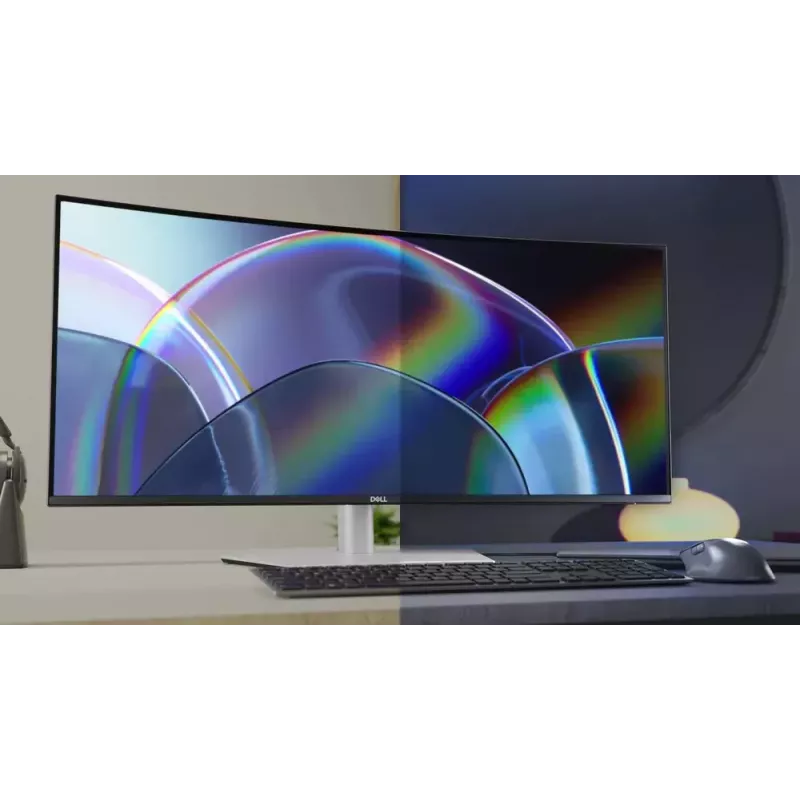 DELL UltraSharp U3425WE monitor 86,7 cm (34,1 colio) 3440 x 1440 pikselių WQHD LCD juodas, sidabrinis