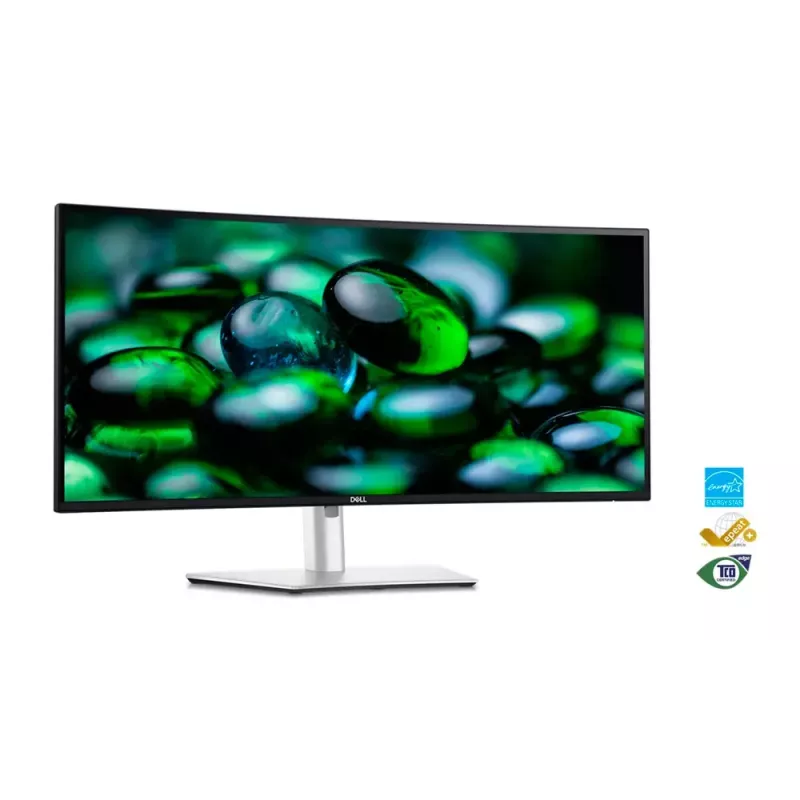 DELL UltraSharp U3425WE monitor 86,7 cm (34,1 colio) 3440 x 1440 pikselių WQHD LCD juodas, sidabrinis