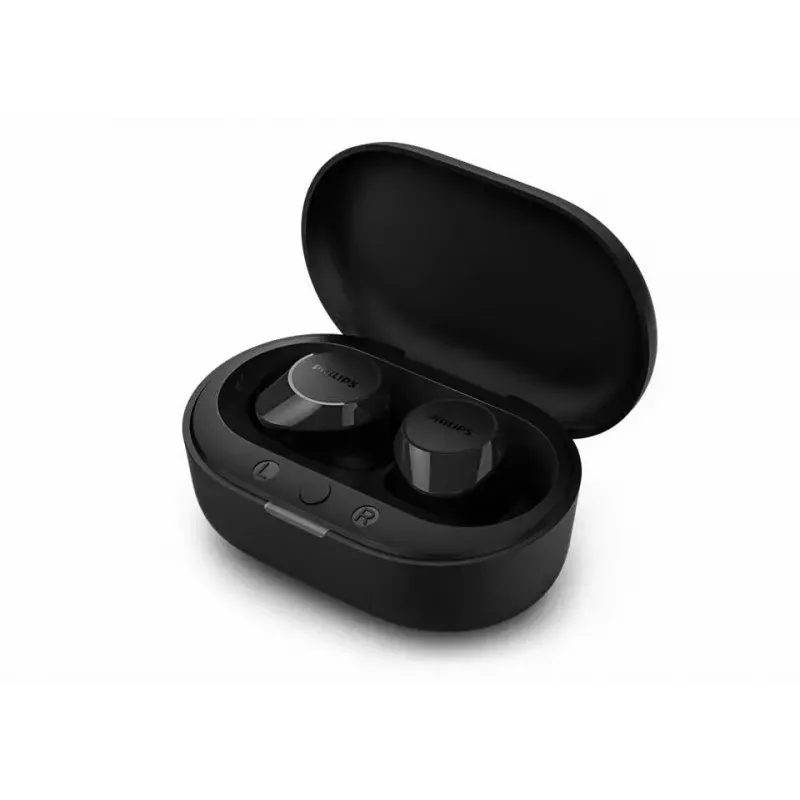 Philips TAT1209BK/00 belaidės ausinės True Wireless Stereo (TWS) į ausį Skambučiai/Muzika Bluetooth Juodos