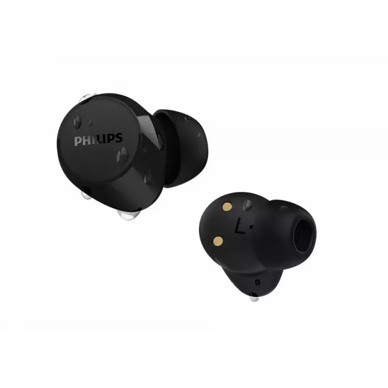 Philips TAT1209BK/00 belaidės ausinės True Wireless Stereo (TWS) į ausį Skambučiai/Muzika Bluetooth Juodos