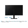 Samsung S80UD 68,6 cm (27 inch) 4K Ultra HD LCD monitor, juodas