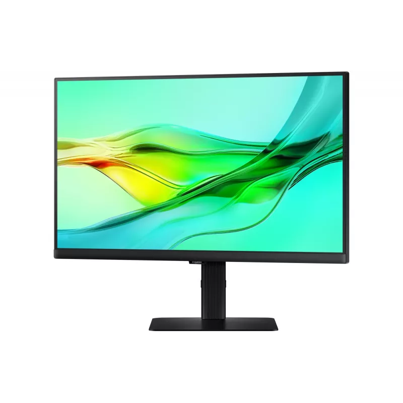 24 colių Quad HD LCD monitorius Samsung S60UD LS24D600UAUXEN — 2560×1440, IPS, 5 ms, USB-C PD 90W, USB 3.2 šakotuvas, VESA