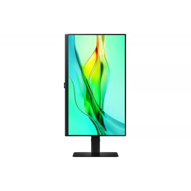 24 colių Quad HD LCD monitorius Samsung S60UD LS24D600UAUXEN — 2560×1440, IPS, 5 ms, USB-C PD 90W, USB 3.2 šakotuvas, VESA