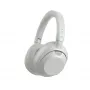 Ausinės Sony WH-ULT WEAR monauralinės, laidinės ir Bluetooth 5.2, ANC, 50h veikimo (ANC išjungtas), USB-C įkrovimas, baltos