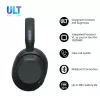 Ausinės Sony ULT WEAR monaural USB/Bluetooth 5.2, ANC, 30–50 h baterija, 3,5 mm, USB-C įkrovimas, 255 g