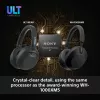 Ausinės Sony ULT WEAR monaural USB/Bluetooth 5.2, ANC, 30–50 h baterija, 3,5 mm, USB-C įkrovimas, 255 g
