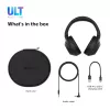 Ausinės Sony ULT WEAR monaural USB/Bluetooth 5.2, ANC, 30–50 h baterija, 3,5 mm, USB-C įkrovimas, 255 g