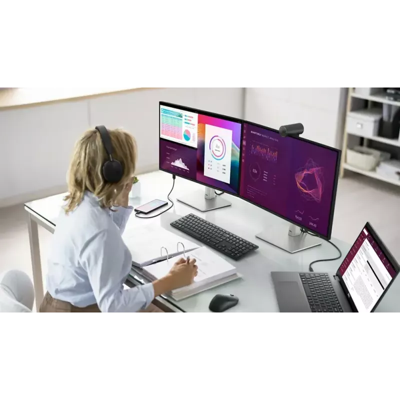 DELL Pro Plus P2725HE monitor kompiuteriui 68.6 cm (27 colių) 1920 x 1080 pikselių Full HD LCD juodas