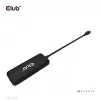 CLUB3D CSV-1548 USB-C 4 prievadų 10G duomenų šakotuvas su PD3.0 įkrovimu, juodas