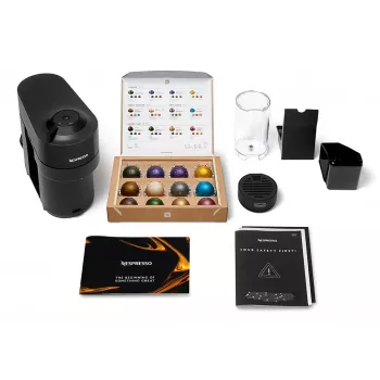 Kavos aparatas De’Longhi NESPRESSO® Vertuo Pop ENV90.B - Liquorice Black, kapsulinis, 0.56 L, 1260 W, juodas