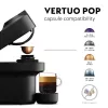 Kavos aparatas De’Longhi NESPRESSO® Vertuo Pop ENV90.B - Liquorice Black, kapsulinis, 0.56 L, 1260 W, juodas
