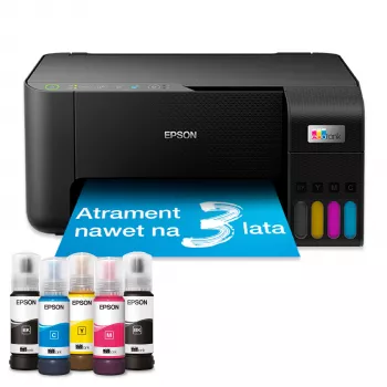 Daugiafunkcis rašalinis spausdintuvas Epson EcoTank L3270, A4, spalvotas, 5760x1440 DPI, Wi-Fi, 33 ppm (juodas)