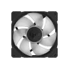 ASUS TUF GAMING TR120 ARGB 3IN1 Black – 3 vienetų 120 mm kompiuterio korpuso ventiliatorių rinkinys su ARGB apšvietimu