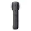 Veiksmo kamera Insta360 X4 — 72 MP, 8K (7680×3840) CMOS, 1/2 colio sensorius, įmontuotas ekranas, Wi‑Fi, 120 kadrų/s, MicroSD, 602 g, juoda