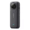 Veiksmo kamera Insta360 X4 — 72 MP, 8K (7680×3840) CMOS, 1/2 colio sensorius, įmontuotas ekranas, Wi‑Fi, 120 kadrų/s, MicroSD, 602 g, juoda