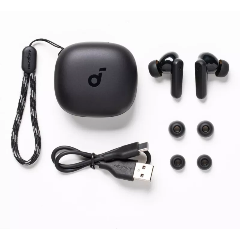 Belaidės ausinės ANKER Soundcore R50i A3949G12 – juodos