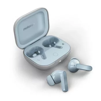 Motorola Moto Buds Belaidės Ausinės Į Ausis Skambučiams/Muzikai/Sportui/Kasdienai Mėlyna