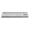 Klaviatūra Logitech G G515 LIGHTSPEED TKL, belaidė RF / Bluetooth / USB, QWERTY US International, balta