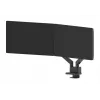 Neomounts DS70-250BL2 dviejų monitorių stalinis laikiklis su dujine spyruokle, 9 kg, 17–32 col.