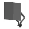 Neomounts DS70-250BL2 dviejų monitorių stalinis laikiklis su dujine spyruokle, 9 kg, 17–32 col.