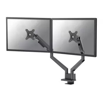 Neomounts DS70-250BL2 dviejų monitorių stalinis laikiklis su dujine spyruokle, 9 kg, 17–32 col.