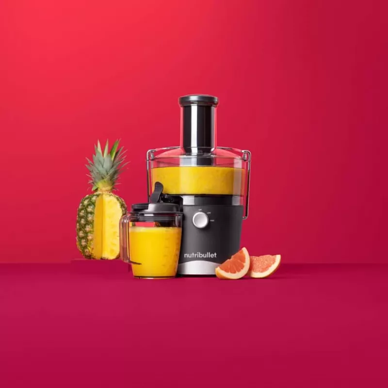 NutriBullet NBJ100G sulčių spaudimo aparatas 800 W, juodas, pilkas