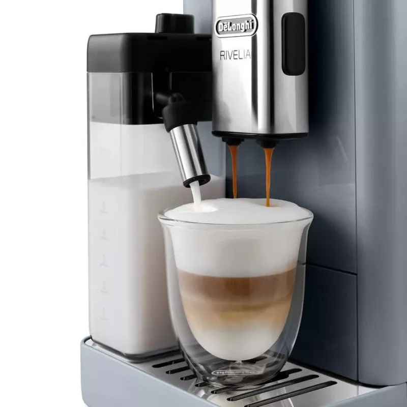 De'Longhi Rivelia EXAM440.55.g pilnai automatinis espresso aparatas, 1.4 L, 250 g, 19 bar, TFT