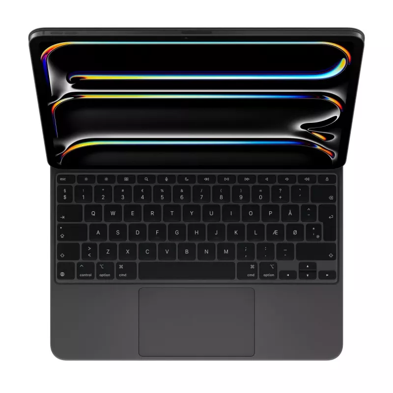 “Apple” Magic Keyboard skirta “iPad Pro” 13 colių M4, daniškas QWERTY, juoda
