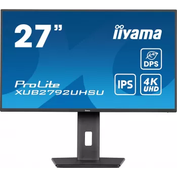 Monitorius iiyama ProLite XUB2792UHSU-B6 68,6 cm (27 colių) 4K Ultra HD LED juodas