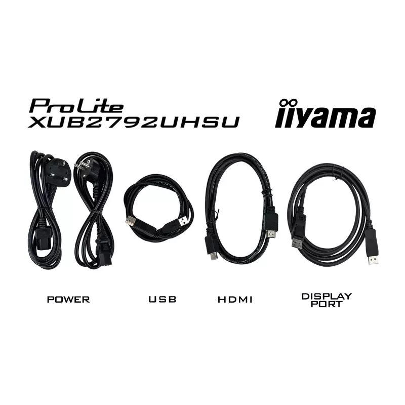 Monitorius iiyama ProLite XUB2792UHSU-B6 68,6 cm (27 colių) 4K Ultra HD LED juodas